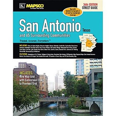 UNIVERSAL MAP GROUP LLC Universal Map 14890 San Antonio Street Guide Atlas 14890